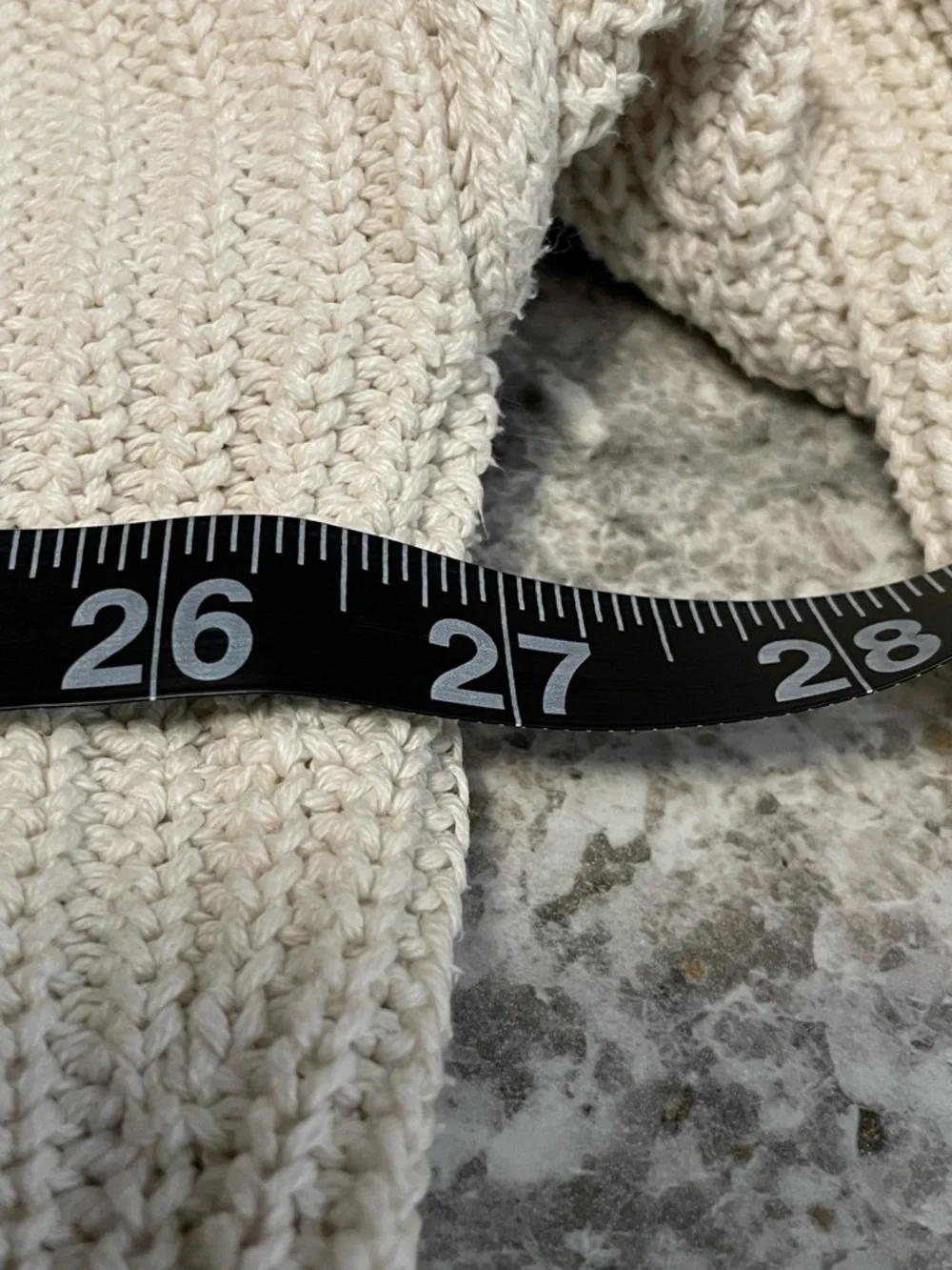 American Eagle Outfitters Cream Ribbed Oversized Crewneck Sweater Women’s Medium - Picture 8 of 8